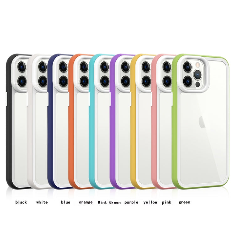 For iPhone 11 Color Frame 2 in 1 Hollow Cooling Phone Case(White) - free shipping - PMC TechLife - Order now!