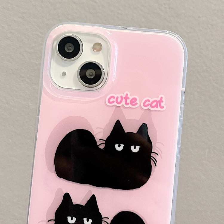 For iPhone 12 Pro IMD Cute Animal Pattern Phone Case(Cat) - free shipping - PMC TechLife - Order now!