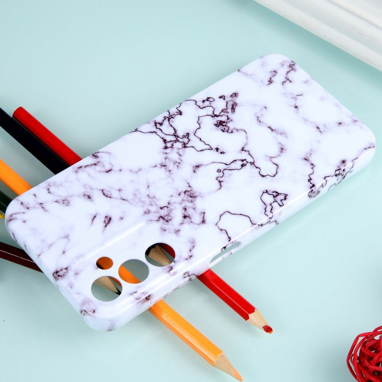 For Samsung Galaxy S22+ 5G Marble Pattern Phone Case(Red White) - free shipping - PMC TechLife - Order now!