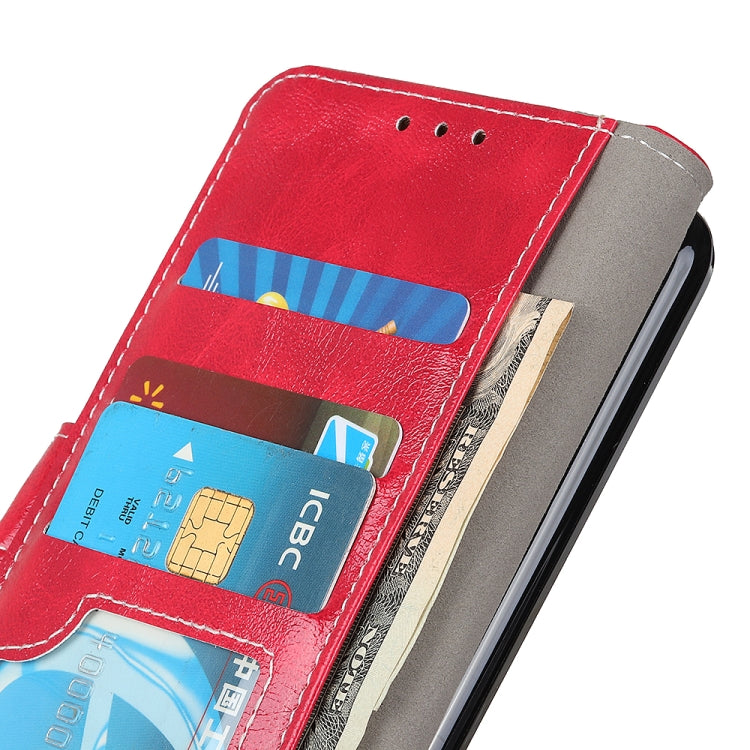 For Xiaomi Redmi Note 12S 4G Retro Crazy Horse Texture Horizontal Flip Leather Phone Case(Red) - free shipping - PMC TechLife - Order now!
