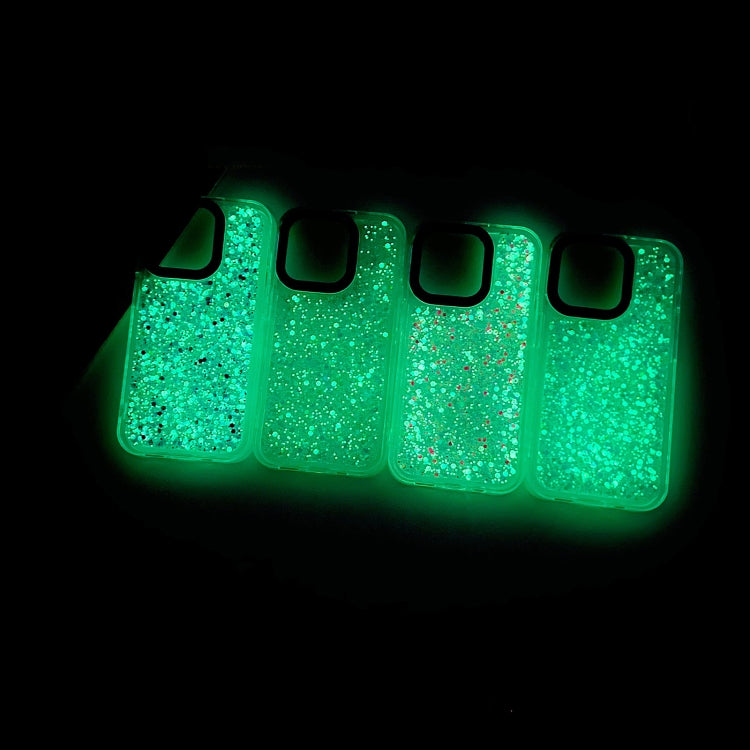 For iPhone 11 Noctilucent Light Drip Glue Shockproof Phone Case(White) - free shipping - PMC TechLife - Order now!