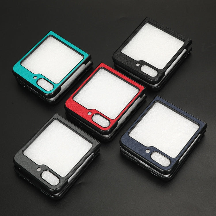 For Samsung Galaxy Z Flip5 Litchi Texture Card Slots Back Cover Phone Case(Green) - free shipping - PMC TechLife - Order now!