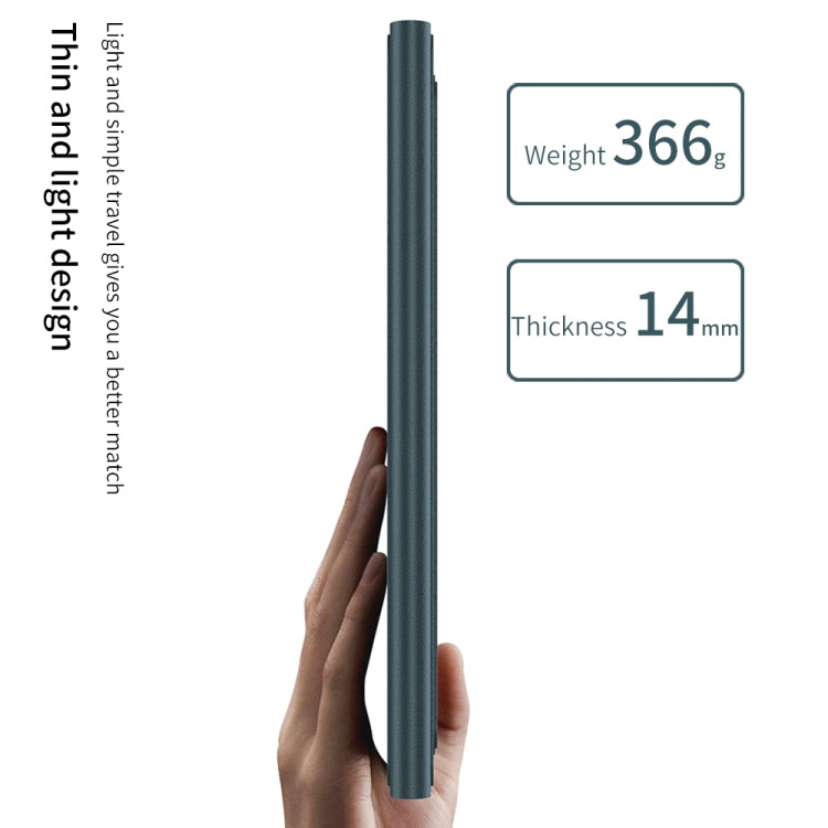 For Samsung Galaxy Z Fold5 GKK Gear Adjustment Bluetooth Keyboard Leather Case with Pen + Keyboard + Mouse + Case(Carbon Fibre) - Samsung Keyboard by GKK | Online Shopping South Africa | PMC TechLife
