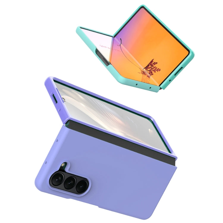 For Samsung Galaxy Z Fold5 Silicone Skin Feel Folding Phone Case(Midnight Blue) - free shipping - PMC TechLife - Order now!