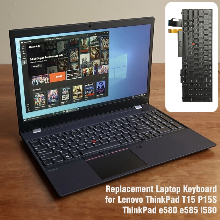 For Lenovo ThinkPad T15 / P15S US Version Keyboard - Replacement Keyboards by PMC TechLife | Online Shopping South Africa | PMC TechLife