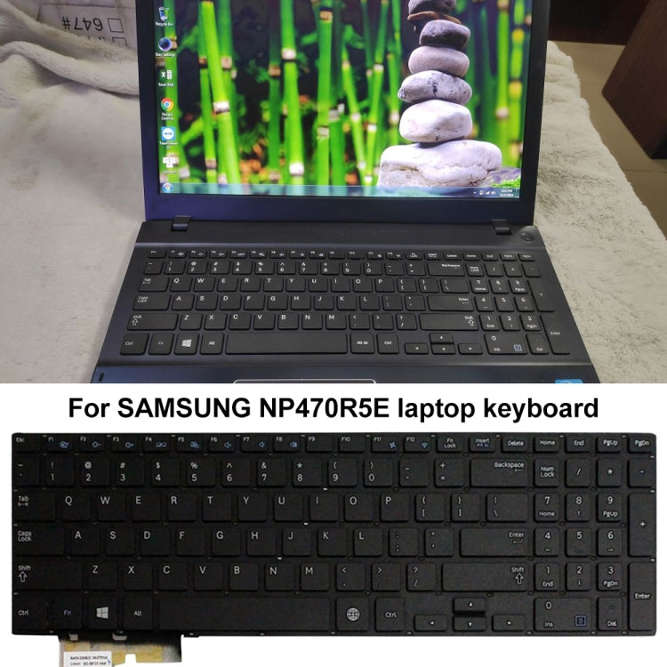 For Samsung NP470R5E / NP370R5E Laptop Keyboard - Replacement Keyboards by PMC TechLife | Online Shopping South Africa | PMC TechLife