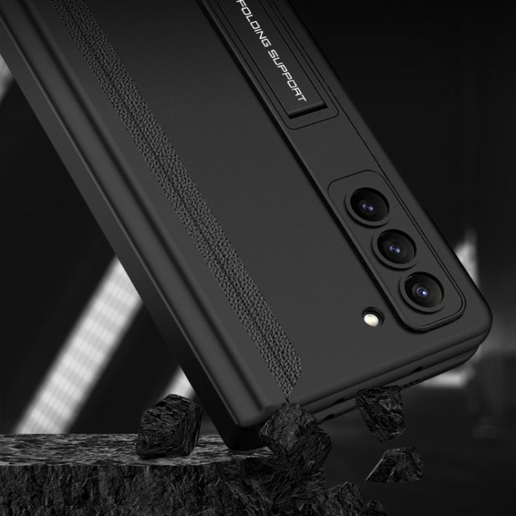 For Samsung Galaxy Z Fold5 GKK Magnetic Full Coverage Phone Flip Case with Pen Box(Silver) - free shipping - PMC TechLife - Order now!