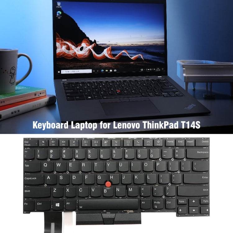 For Lenovo ThinkPad T490S T14S 20T0 20T1 US Version Laptop Keyboard - Lenovo Spare Parts by PMC TechLife | Online Shopping South Africa | PMC TechLife