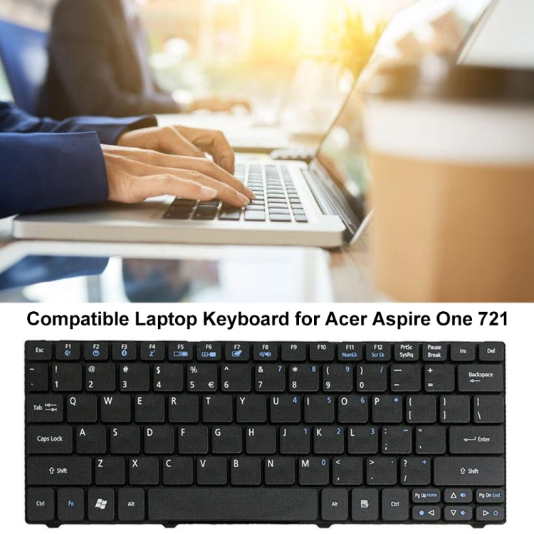 For Acer Aspire One 721 / AO721 Laptop Keyboard - Replacement Keyboards by PMC TechLife | Online Shopping South Africa | PMC TechLife