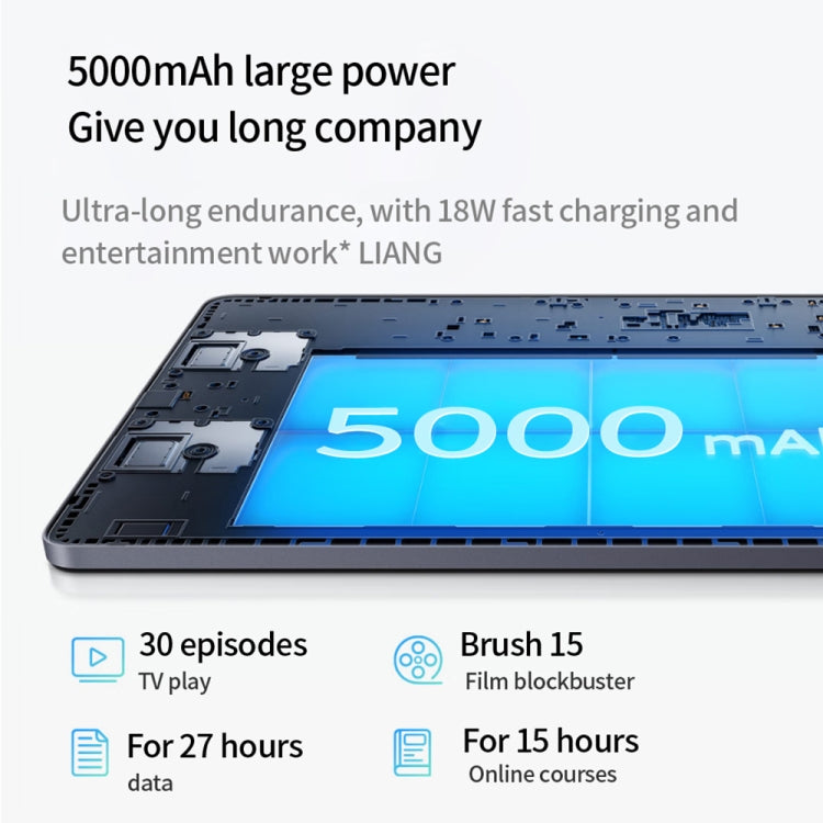 BDF P90 4G LTE Tablet PC 10.1 inch, 8GB+256GB, Android 12 MTK6762 Octa Core, Support Dual SIM, EU Plug(Grey) - free shipping - PMC TechLife - Order now!