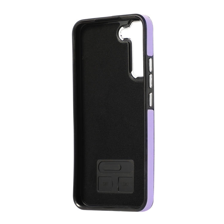 For Samsung Galaxy S23 5G Side Leather Magsafe Phone Case(Light Purple) - Galaxy S23 5G Cases by PMC TechLife | Online Shopping South Africa | PMC TechLife