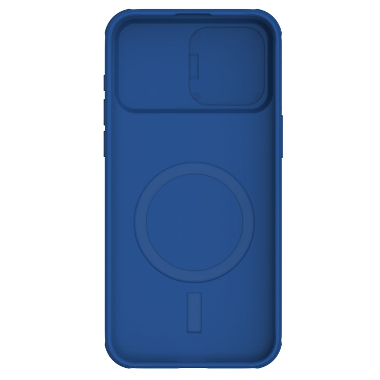 For iPhone 15 Pro NILLKIN CamShield Pro Magnetic Magsafe Phone Case(Blue) - iPhone 15 Pro Cases by NILLKIN | Online Shopping South Africa | PMC TechLife | Buy Now Pay Later Mobicred
