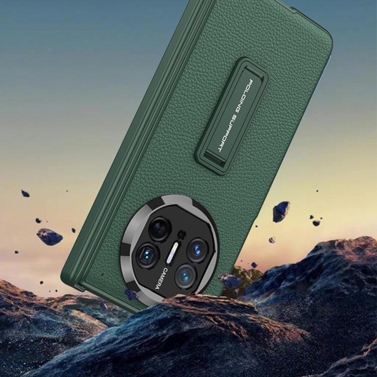 For Huawei Mate X5 GKK Magnetic Hinge Flip Leather Phone Case with Holder(Purple) - free shipping - PMC TechLife - Order now!
