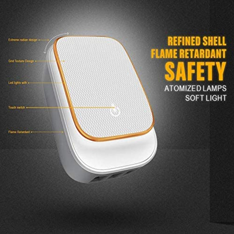 LDNIO A3305 3.4A 3 USB Interfaces Travel Charger Mobile Phone Charger, Support Touch LED Night Light, with Type-C / USB-C Data Cable, EU Plug - USB Charger by LDNIO | Online Shopping South Africa | PMC TechLife | Buy Now Pay Later Mobicred