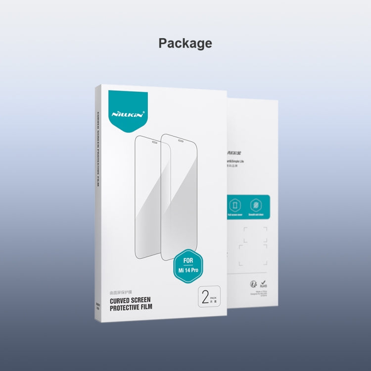 For Xiaomi 14 Pro NILLKIN Impact Resistant CurvedSurface Film - free shipping - PMC TechLife - Order now!