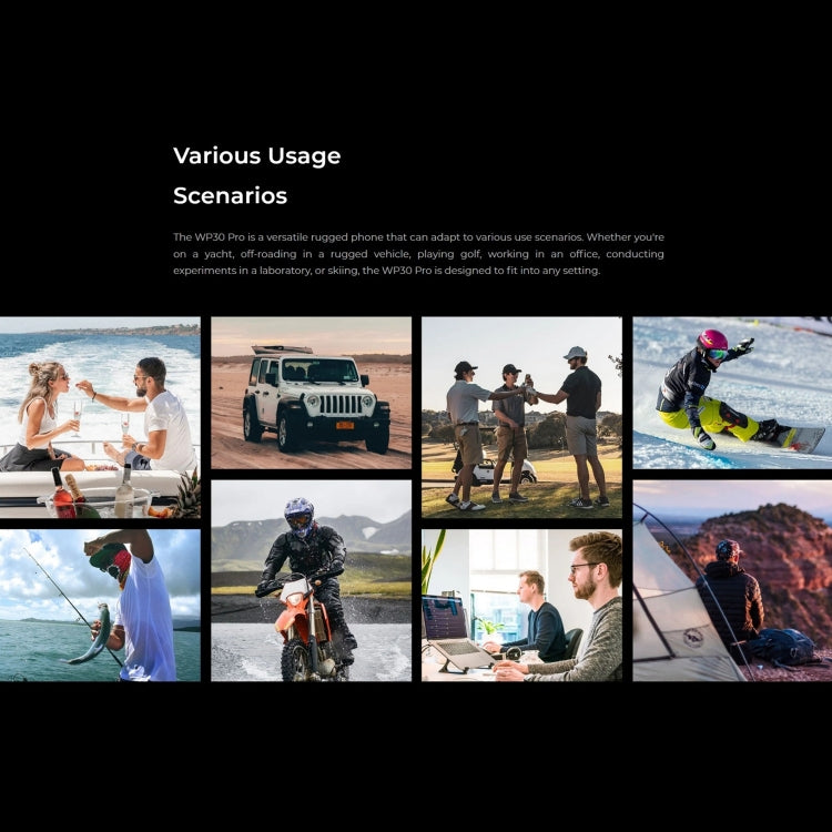 Oukitel WP30 Pro 5G, 12GB+512GB, IP68/IP69K, 108MP Camera, 11000mAh, 6.78 inch + 1.8 inch MediaTek Dimensity 8050 Octa-core 3.0GHz, NFC, OTG, Network: 5G(Black) - free shipping - PMC TechLife - Order now!