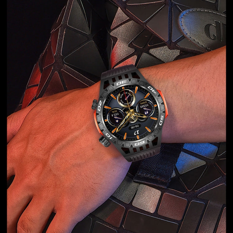 HT22 1.46 inch Smart Sport Watch, Support Bluetooth Call / Sleep / Heart Rate / Blood Pressure Health Monitor(Black) - Smart Watches by PMC TechLife | Online Shopping South Africa | PMC TechLife | Buy Now Pay Later Mobicred