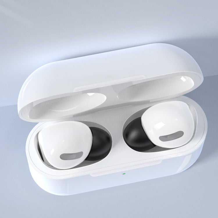 12 PCS Wireless Earphone Replaceable Silicone + Memory Foam Ear Cap Earplugs for AirPods Pro, with Storage Box(White + Grey) - Anti-dust & Ear Caps by PMC TechLife | Online Shopping South Africa | PMC TechLife