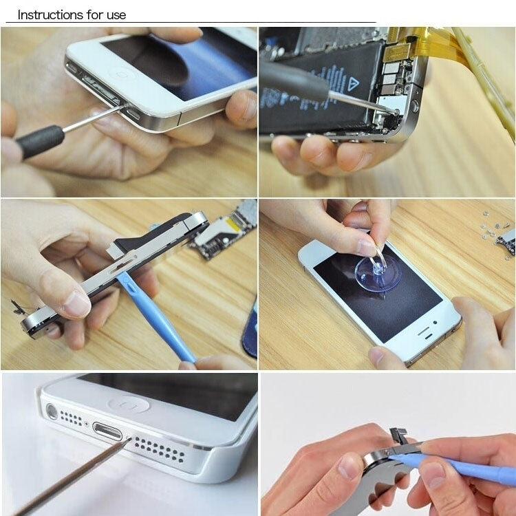 7 in 1 Screwdriver Repair Open Tool Kit for iPhone 6 / SE / 5s & 5c & 5 / 4s & 4 - Tool Kits by PMC TechLife | Online Shopping South Africa | PMC TechLife