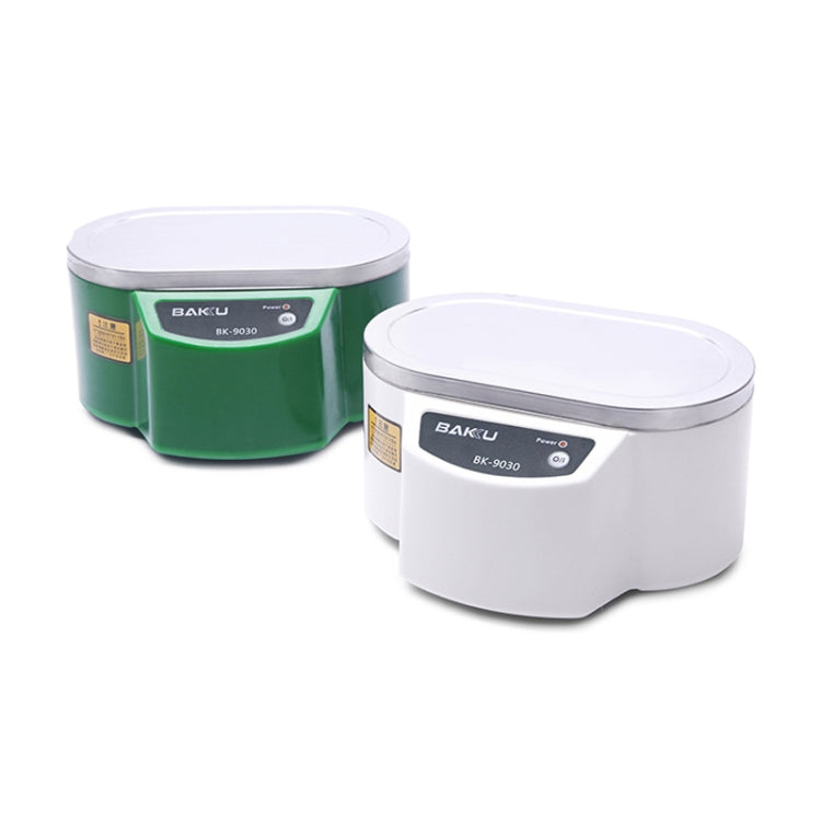 BAKU BK-9030 30W 0.8L LCD Display Ultrasonic Cleaner, AC 220V, EU Plug(Green) - Ultrasonic Cleaner by BAKU | Online Shopping South Africa | PMC TechLife | Buy Now Pay Later Mobicred