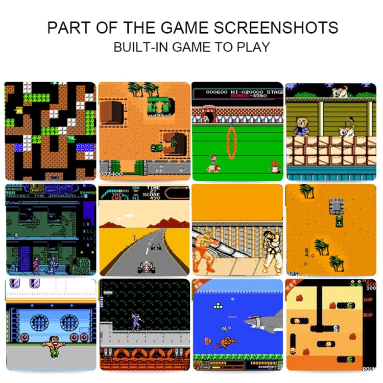 RS-1 Retro Portable Handheld Game Console, 2.5 inch 8 Bits True Color LCD, Built-in 152 Kinds Games(Blue) - free shipping - PMC TechLife - Order now!