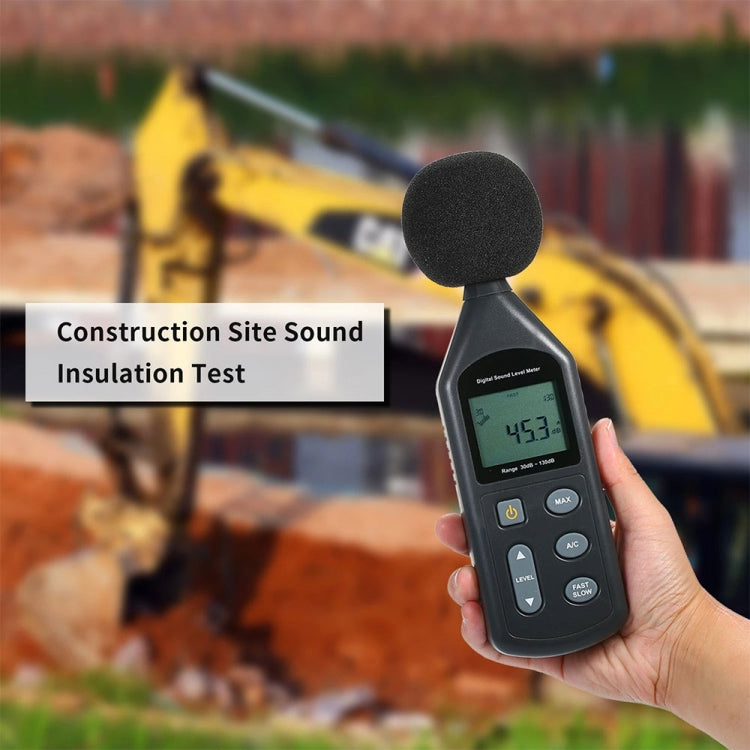 Wintact WT1357 Digital Sound Level Meter, Range: 30dB~130dB - free shipping - PMC TechLife - Order now!