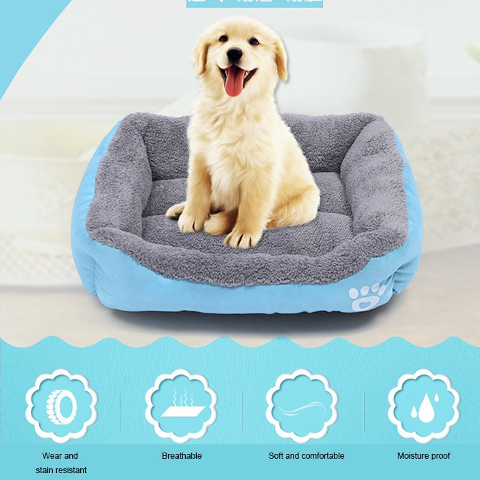 Animal Grain Four Seasons Genuine Warm Pet Dog Kennel Mat, Size: XL, 80��60��16cm(Amber) - free shipping - PMC TechLife - Order now!