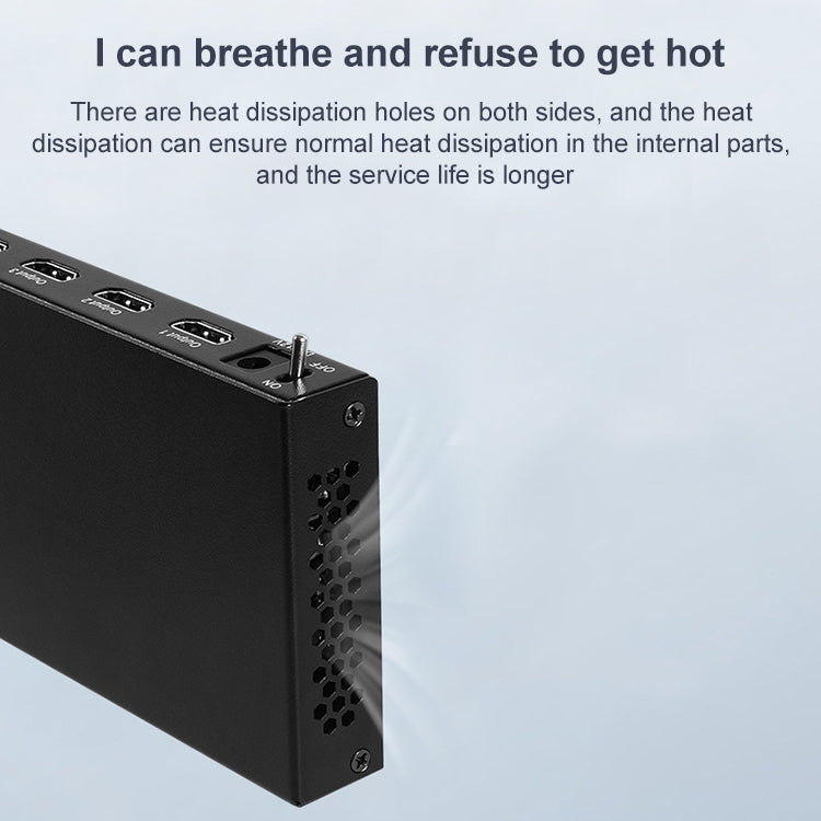 Measy SPH116 1 to 16 4K HDMI 1080P Simultaneous Display Splitter(UK Plug) - free shipping - PMC TechLife - Order now!