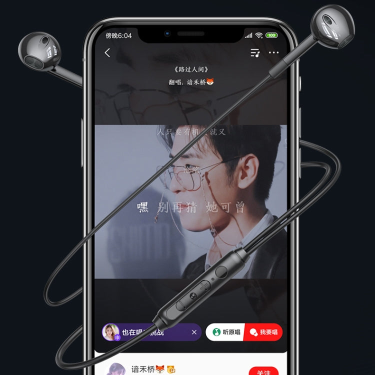 Langsdom V6 3.5mm Dual Plug Wired In-Ear Earphone with Microphone, Length: 2m (Black) - In Ear Wired Earphone by Langsdom | Online Shopping South Africa | PMC TechLife