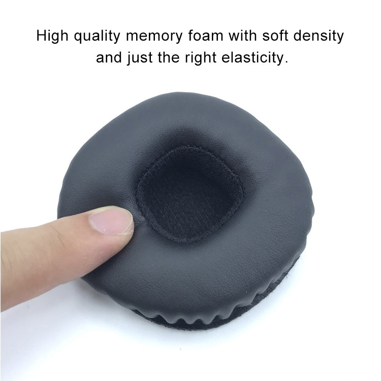 1 Pair Imitation Leather + Memory Foam Soft Headphone Jacket Earmuffs for Marshall MID ANC, with Rubber Plate Buckle - Earmuff & Pad by PMC TechLife | Online Shopping South Africa | PMC TechLife