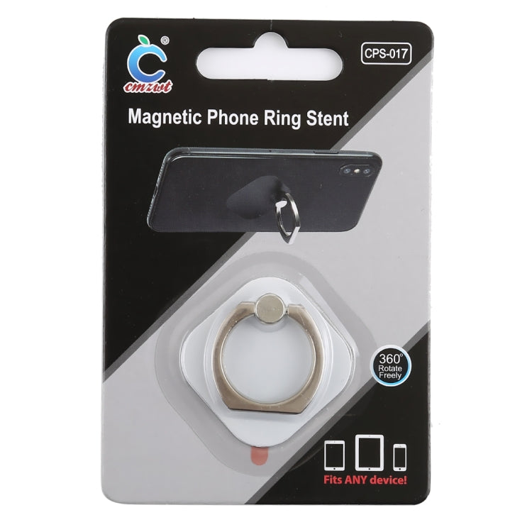 Ring Phone Metal Holder for iPad, iPhone, Galaxy, Huawei, Xiaomi, LG, HTC and Other Smart Phones (White) - Ring Holder by PMC TechLife | Online Shopping South Africa | PMC TechLife