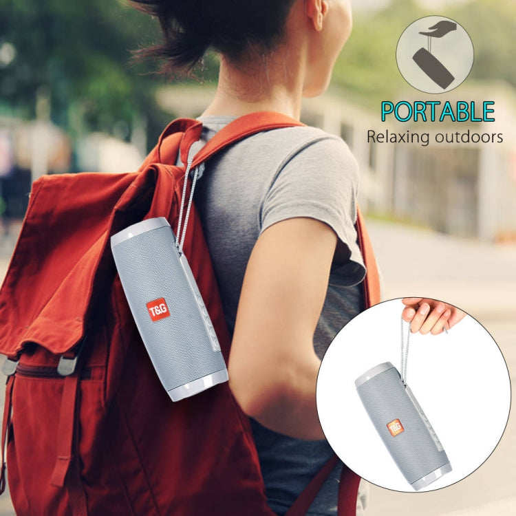 T&G TG157 Bluetooth 4.2 Mini Portable Wireless Bluetooth Speaker with Melody Colorful Lights(Green) - Mini Speaker by T&G | Online Shopping South Africa | PMC TechLife | Buy Now Pay Later Mobicred