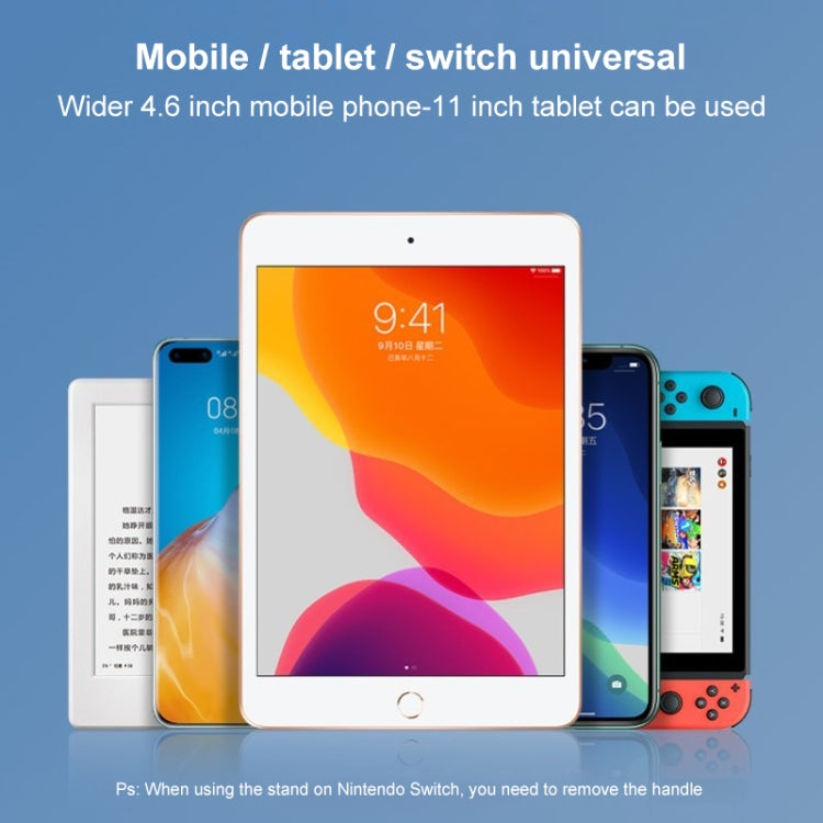 ZM-15 Rotatable Aluminum Alloy Desktop Stand Lazy Stand for 4.7-12.9 inch Mobile Phones / Tablets (White) - Desktop Holder by PMC TechLife | Online Shopping South Africa | PMC TechLife