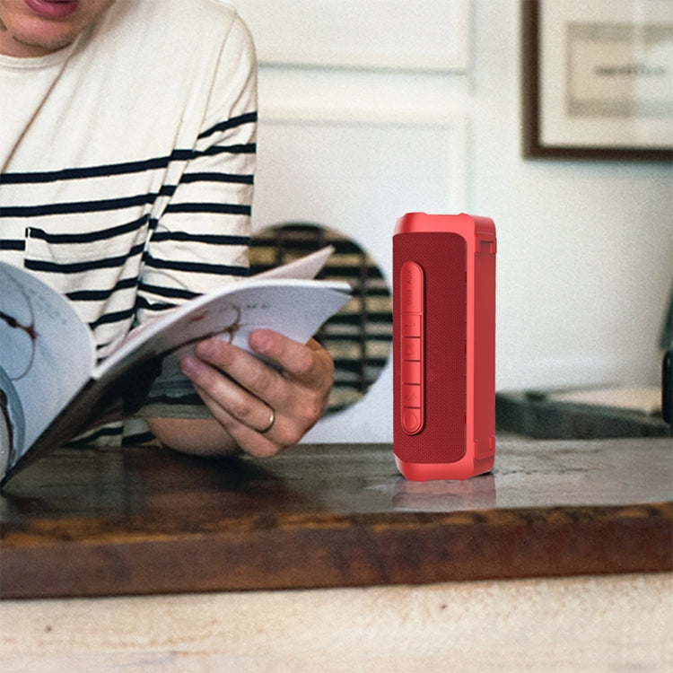 EBS-605 Outdoor Portable Fabric Waterproof Wireless Bluetooth Subwoofer Speaker(Red) - Waterproof Speaker by PMC TechLife | Online Shopping South Africa | PMC TechLife