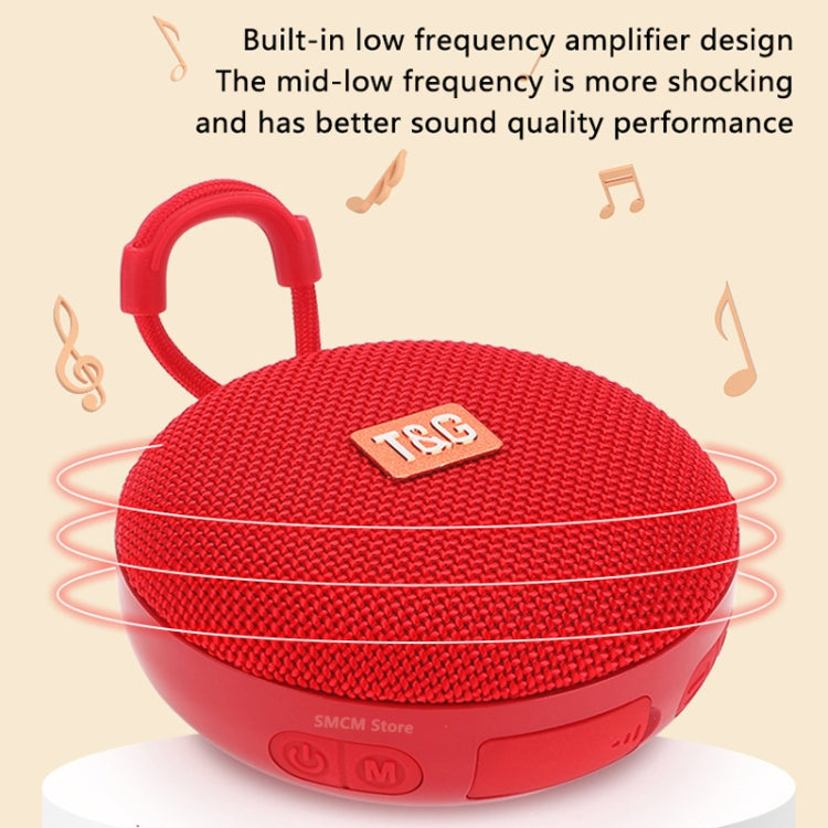 T&G TG352 Outdoor Portable Riding Wireless Bluetooth Speaker TWS Stereo Subwoofer, Support Handsfree Call / FM / TF(Black) - Mini Speaker by T&G | Online Shopping South Africa | PMC TechLife