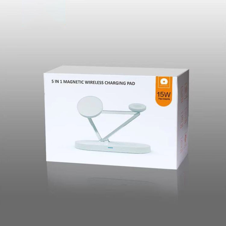 Z9 5 in 1 Magnetic Wireless Charging Pad - Wireless Charger by PMC TechLife | Online Shopping South Africa | PMC TechLife