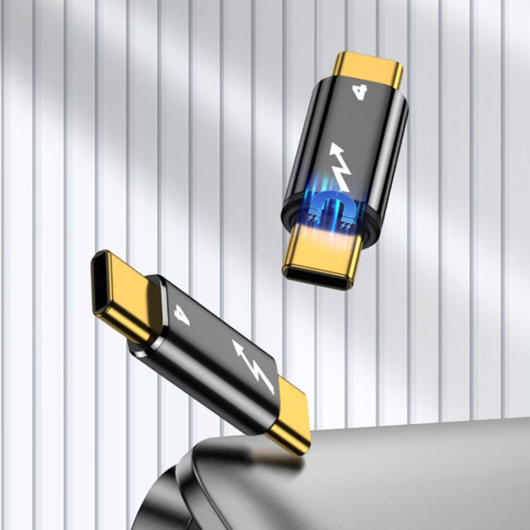 5A Type-C to Type-C Compatible Thunderbolt 4 Magnetic Adapter - Type-C Adapter by PMC TechLife | Online Shopping South Africa | PMC TechLife