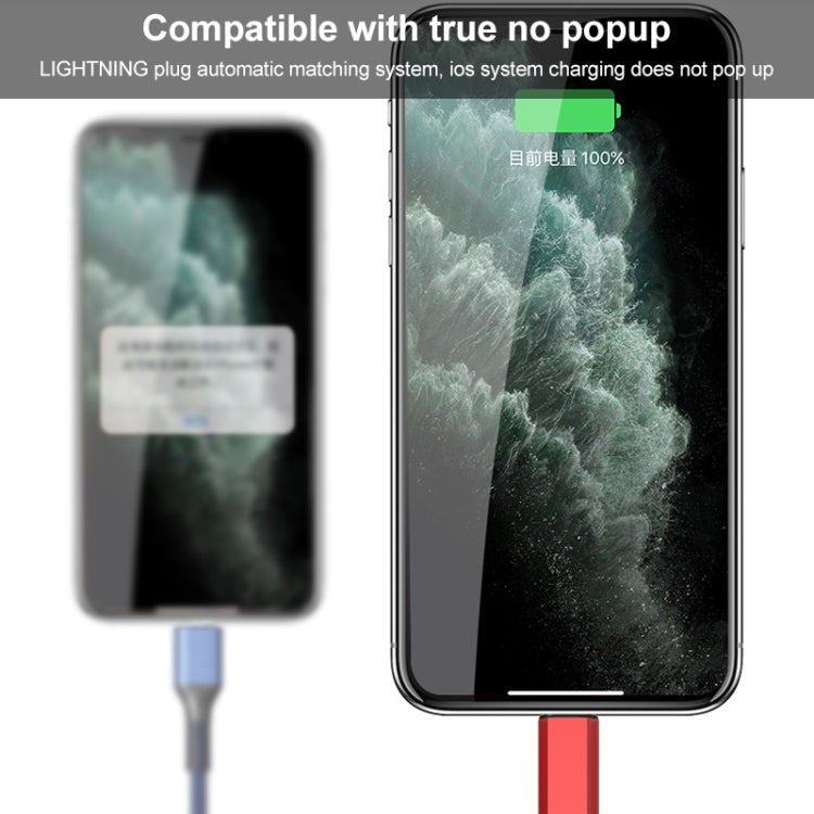 Orange Plug 3A 3 in 1 USB to Type-C / 8 Pin / Micro USB Fast Charging Cable, Cable Length: 1.2m(Red) - free shipping - PMC TechLife - Order now!