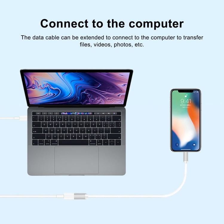 5V 2A 8 Pin Female to 8 Pin Male Braided Power Extended Cable, Cable Length: 1m - Video & Audio Cable by PMC TechLife | Online Shopping South Africa | PMC TechLife