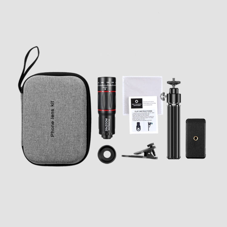 W28-QK Mobile Phone Universal Lens Telescope 28X Big Pocket + Metal Tripod Set - free shipping - PMC TechLife - Order now!