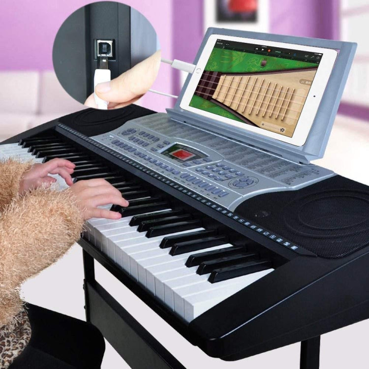 1m 8 Pin to Type-B Male Piano / Electronic Piano Cable MIDI Cable Adapter(White) - free shipping - PMC TechLife - Order now!