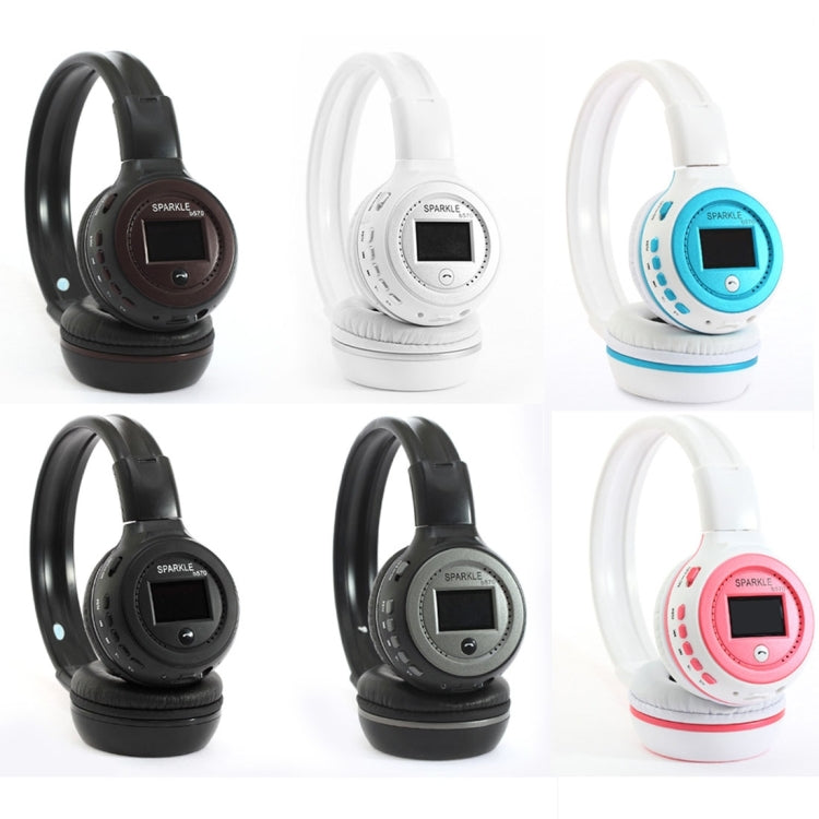 ZEALOT B570 Stereo Wired Wireless Bluetooth Subwoofer Headset with LED Color Screen Design & HD Microphone & FM, For Mobile Phones & Tablets & Laptops, Support 32GB TF Card Maximum(Brown) - Headset & Headphone by ZEALOT | Online Shopping South Africa | PMC TechLife | Buy Now Pay Later Mobicred