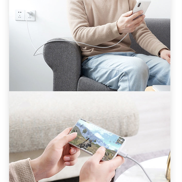 WK WDC-117 3A 8 Pin Fast Charging Charging Cable, Length: 1.2m (White) - Normal Style Cable by WK | Online Shopping South Africa | PMC TechLife | Buy Now Pay Later Mobicred