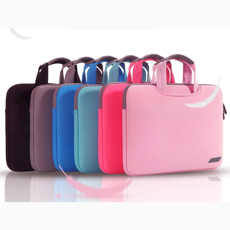15.6 inch Portable Air Permeable Handheld Sleeve Bag for Laptops, Size: 41.5x30.0x3.5cm(Pink) - 15 inch by PMC TechLife | Online Shopping South Africa | PMC TechLife