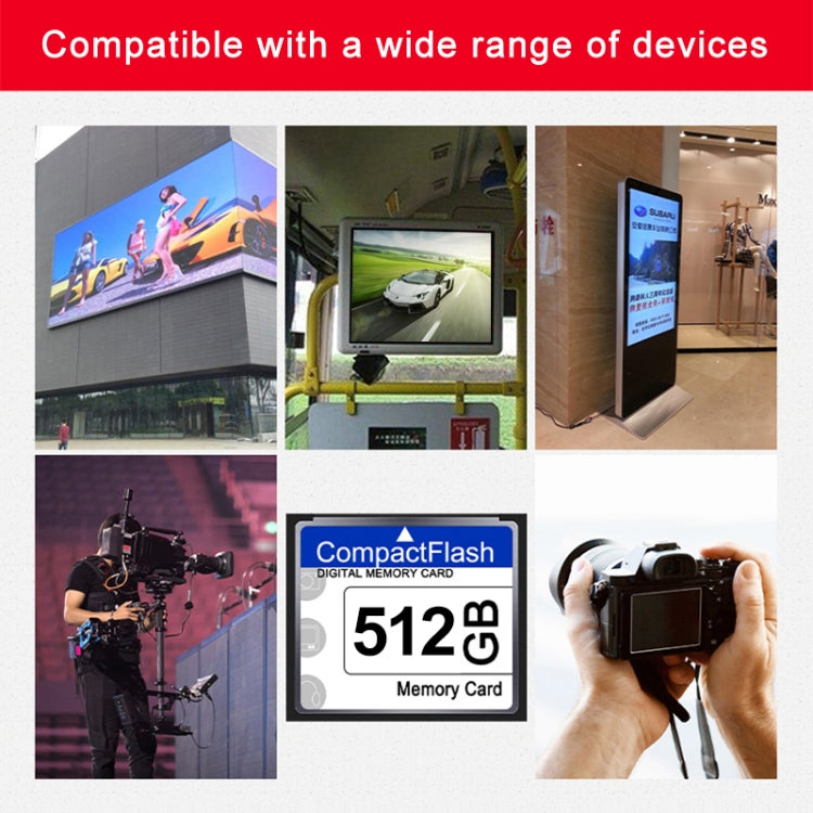 512MB Compact Flash Card - CF Card by PMC TechLife | Online Shopping South Africa | PMC TechLife | Buy Now Pay Later Mobicred