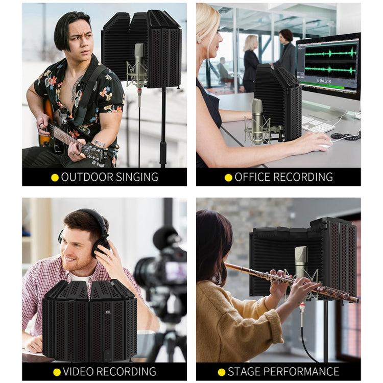 XTUGA BURNER Pro 5 Door Recording Microphone Isolation Shield - free shipping - PMC TechLife - Order now!