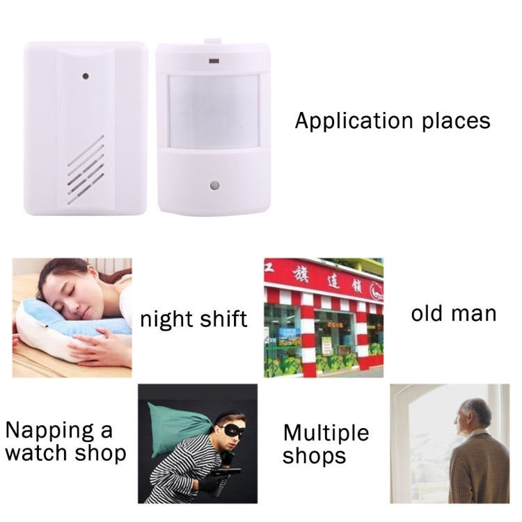 YF-0155 Good Safe Wireless Electro Guard Watch Remote Detective System Kit for Home Office, 1 x Receiver + 1 x Detector - Sensor Doorbell by PMC TechLife | Online Shopping South Africa | PMC TechLife