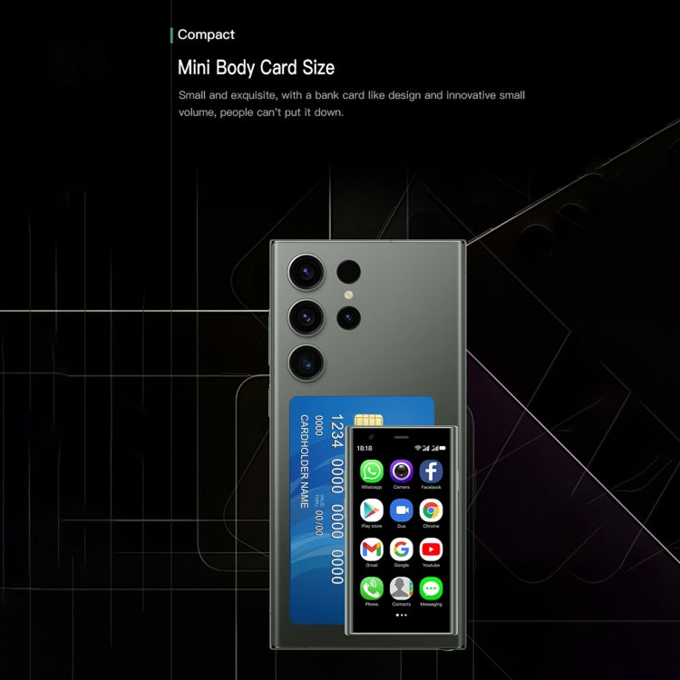 SOYES S23 Pro, 2GB+16GB, 3.0 inch Android 8.1 MTK6580 Quad Core up to 1.3GHz, Bluetooth, WiFi, GPS, Network: 3G, Dual SIM (Green) - free shipping - PMC TechLife - Order now!