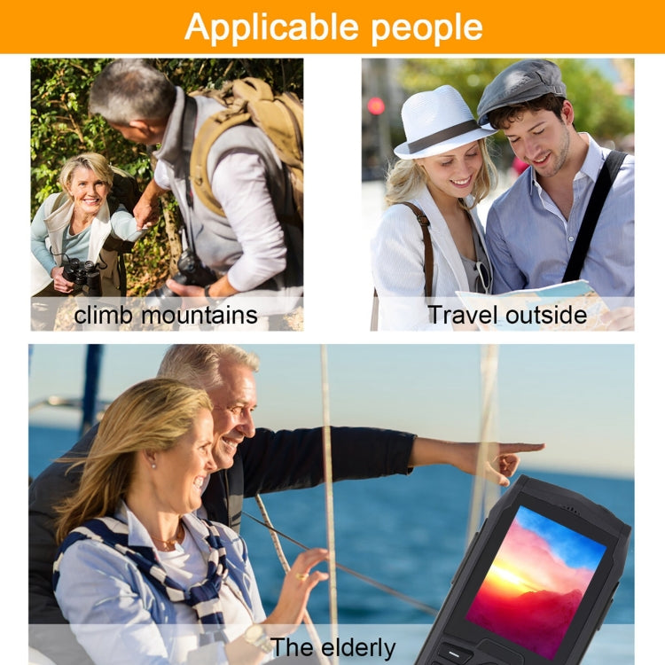 Rugtel R1D Rugged Phone, IP68 Waterproof Dustproof Shockproof, 2.4 inch, MTK6261D, 2000mAh Battery, Loud Box Speaker, FM, Network: 2G, Dual SIM (Black) - free shipping - PMC TechLife - Order now!