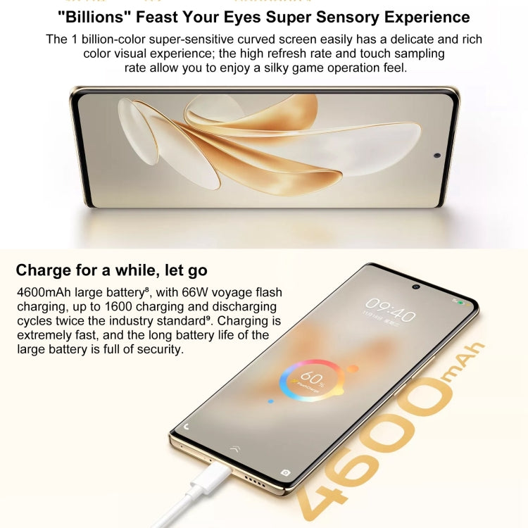 vivo S17e 5G, 64MP Camera, 12GB+256GB, Dual Back Cameras, Srceen Fingerprint Identification, 4600mAh Battery, 6.78 inch Android 13 OriginOS 3 Dimensity 7200 Octa Core up to 2.8GHz, OTG, NFC, Network: 5G (Gold) - free shipping - PMC TechLife - Order now!